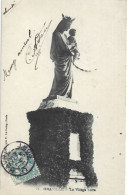 Carte Postale Ancienne: GRAVILLE La Vierge Noire (Le Havre) 1905. - Graville