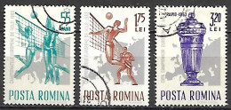 ROUMANIE       -   1963 .    VOLLEY - BALL      -   Oblitérés - Pallavolo