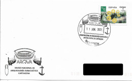 SPAIN. POSTMARK. NATIONAL MUSEUM OF UNDERWATER ARCHEOLOGY. CARTAGENA. 2021 - Máquinas Franqueo (EMA)