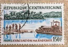 CENTRAFRIQUE. Évacuation Par Radeaux N° 252 - Centrafricaine (République)