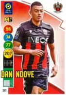261 Dan Ndoye - OGC Nice - Panini Adrenalyn XL LIGUE 1 - 2021-2022 Carte Football - Trading Cards