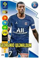 276 Georginio Wijnaldum - Paris Saint-Germain - Panini Adrenalyn XL LIGUE 1 - 2021-2022 Carte Football - Trading Cards