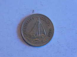 Bahamas Bahama 25 Twenty Five Cents 1966 - Bahama's