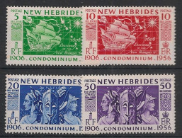 NOUVELLES-HEBRIDES - 1956 - N°YT. 171 à 174 - Série Complète - Neuf * / MH VF - Unused Stamps