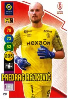 281 Predrag Rajković - Stade De Reims - Panini Adrenalyn XL LIGUE 1 - 2021-2022 Carte Football - Trading Cards