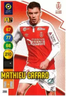 295 Mathieu Cafaro - Stade De Reims - Panini Adrenalyn XL LIGUE 1 - 2021-2022 Carte Football - Trading Cards