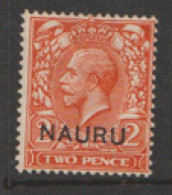 Nauru 1916  SG  4  2d  Mounted Mint - Nauru