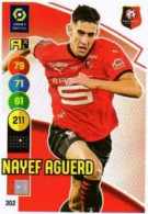 302 Nayef Aguerd - Stade Rennais FC - Panini Adrenalyn XL LIGUE 1 - 2021-2022 Carte Football - Trading Cards
