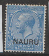 Nauru 1916  SG  6  2.1/2d  Mounted Mint - Nauru