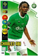 333 Charles Abi - AS Saint-Étienne - Panini Adrenalyn XL LIGUE 1 - 2021-2022 Carte Football - Trading Cards