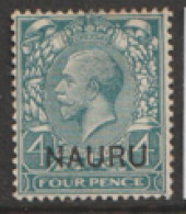 Nauru 1916  SG  8  4d  Mounted Mint - Nauru