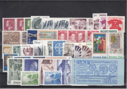 Sweden 1976 - Full Year MNH ** - Années Complètes