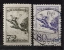 Hongrie 1927-1930 / Yvert Poste Aérienne N°19-20 / ** Et Used - Gebraucht