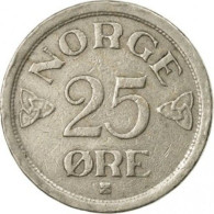 Norway - 1956 - KM 401 - 25 Öre - XF - Look Scans - Norway