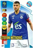 337 Stefan Mitrović - RC Strasbourg - Panini Adrenalyn XL LIGUE 1 - 2021-2022 Carte Football - Trading Cards