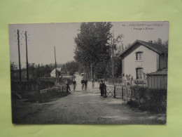 51 - Marne - Jonchery Sur Vesle - Le Passage à Niveau - Cyclistes - Animée  - Be - - Jonchery-sur-Vesle