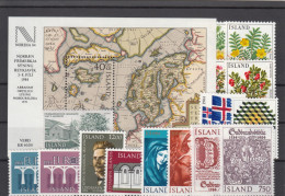 Iceland 1984 - Full Year MNH ** - Annate Complete