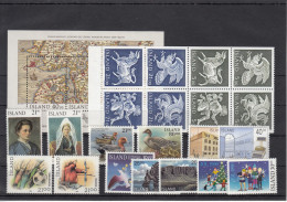 Iceland 1990 - Full Year MNH ** - Années Complètes