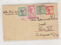 SLOVENIA SHS LJUBLJANA 1920  Postal Stationery To Austria - Slowenien