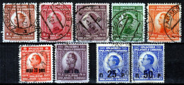 Action !! SALE !! 50 % OFF Yugoslavia 1923 - 1925 ⁕ King Alexander Mi.169-173 & Overprint Mi. 174-175, 186-187 ⁕ 9v Used - Used Stamps