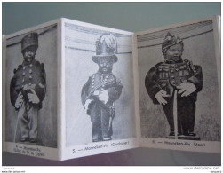 15 Snapshots Belgie Brussel Bruxelles Manneken - Pis En Costumes De Cérémonies Form 8,3 X 5,5 Cm Albert Dohmen - Celebridades