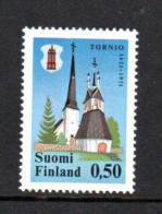 FINLANDE - FINLAND - 1971 - EGLISE - CHURCH - KIRCHE - CITY OF TORNIO - VILLE DE TORNIO - - Neufs