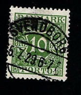 1922 Figure  Michel DK P13 Stamp Number DK J15 Yvert Et Tellier DK T12 Stanley Gibbons DK D227 Used - Portomarken