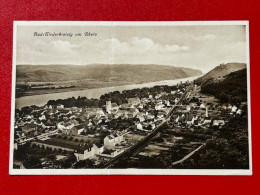 AK Bad Niederbreisig Am Rhein Totalansicht 1931 Bahnpost Stempel - Bad Breisig