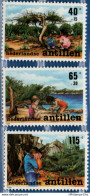 Dutch Antilles 1989 Youth And Nature 3 Val MNH 2202.1551 Ned. Antillen - Protection De L'environnement & Climat