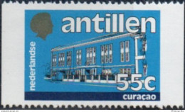 Dutch Antilles 1983 55 C Island Series, 1 Value From Stamp Booklet. MNH H-83.10b Ned.Antillen Curacao - Archéologie