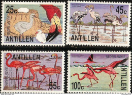 Dutch Antilles 1985 Flamingos Values MNH Antillen Phoenicopterus Ruber - Flamingo