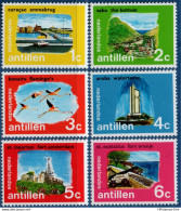 Dutch Antilles 1972 Islands 6 Values MNH H-72.01 Ned. Antillen Aruba, Bonaire, Curacao, Saba, St Eustatius, St Maarten - Géographie