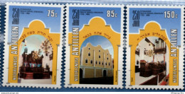 Dutch Antilles 1982 Mikve Israel-Emanuel Synagogue 3 Values MNH 2202.1521 Nederlandse Antillen - Judaisme