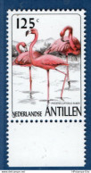 Antilles Dutch 1997 Flamingo Rose Fl 1.25, 1 MNH 2108.2109 Phoenicopterus Ruber, Nederlandse Antillen - Flamencos