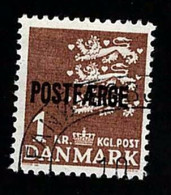 1950 Coat Of Arms  Michel DK PK34I Stamp Number DK Q35 Yvert Et Tellier DK 337A Stanley Gibbons DK P383 Used - Colis Postaux