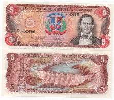 Dominican Republic - 5 Pesos Oro 1995 UNC P. 147a Lemberg-Zp - Dominicana