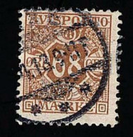 1907 Avisporto  Michel DK V7X Stamp Number DK P7 Yvert Et Tellier DK J7 Stanley Gibbons DK N137 Used - Oblitérés