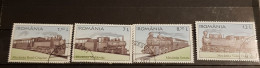 ROMANIA RALWAIS TRAINS SET USED - Gebruikt