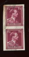 832 Roi Leopold III.  Sans Colle Et Salie. Sans Numéro - 1941-1960
