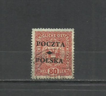 Poland 1919 - Krakow Fi. 43 (Mi.41) , Used, Forgery - Usati