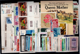 LOT OF 236 STAMPS MINT+USED+ 16 BLOCKS MI- 79 EURO VF!! - Collections (sans Albums)