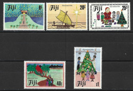Fiji 1984. Scott #518-22 (MNH) Christmas  *Complete Set* - Fidji (1970-...)