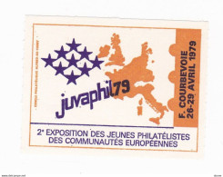 Vignette Juvaphil 79 - Exposition Des Jeunes Philatélistes Des Communautés Europ - Esposizioni Filateliche