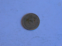 Malaysie Malaya 5 Five Cents 1950 - Malaysia
