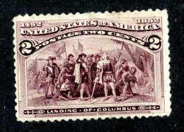 75 USA 1893 Scott # 231 M* (offers Welcome) - Unused Stamps