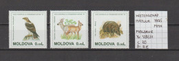 (TJ) Wetenschappen - Natuur - Moldavië 1995 - YT 129/31 (postfris/neuf/MNH) - Natur