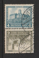 Nothilfe 1932, Combinatie SK 15, Gestempelt, 25€ Kat. - Libretti & Se-tenant