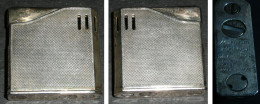 Rare Ancien Briquet à Gaz MARUMAN Halley Japan, Plaqué Argent, Silver Plated - Autres & Non Classés