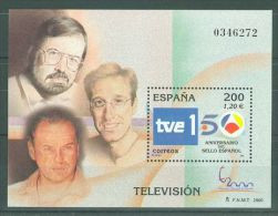 Spain - 2000 Television,Channel Logo Block MNH__(TH-9505) - Blocs & Hojas