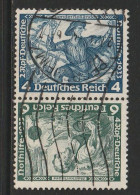 Wagner 1933, Combinatie SK 19, Gestempelt, 120€ Kat. - Carnets & Se-tenant